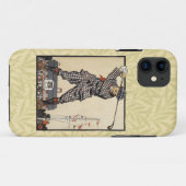 Golfer Antiek Golfen Case-Mate iPhone Case (Achterkant (horizontaal))