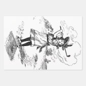 Golfer  Antiek Golfen Inpakpapier Vel (Voorkant 2)