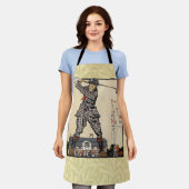 Golfer Antiek Golfen Schort (Gedragen)