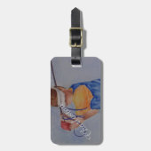 Golfer Bagagelabel (Voorkant verticaal)