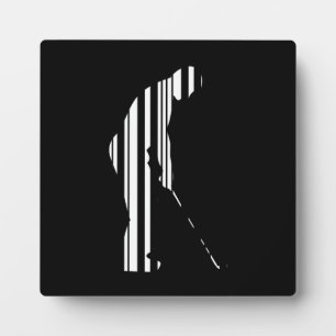 GOLFER BAR CODE Golf Golfen Sport Patroon Ontwerp Fotoplaat