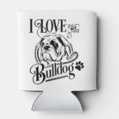 Golfer Bulldog Koelbox Blikjeskoeler (Achterkant)