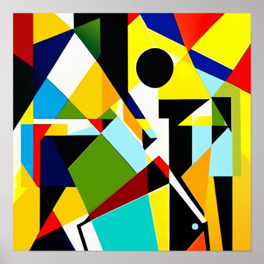 Golfer - Canvas Art Print (Voorkant)