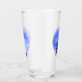 Golfer en een Blue Moon Inspirerend Shoot voor de Glas (Rechts)