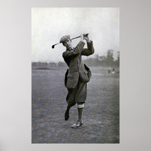  Golfer: George Duncan Poster