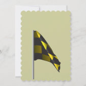 Golfer Golf Invitation 65e anniversaire (Dos)