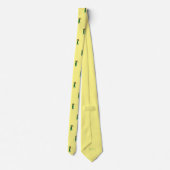 Golfer /Golf Player Silhouette Cravate Motif (Dos)