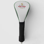 Golfer / golfspeler monogram golfheadcover (Voorkant)