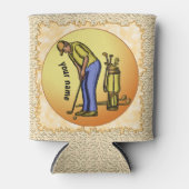 Golfer Grandpa koelbox Blikjeskoeler (Voorkant)