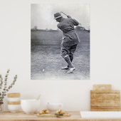  Golfer: Harry Vardon Poster (Keuken)