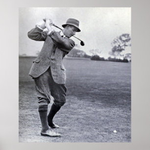  Golfer: Harry Vardon Poster