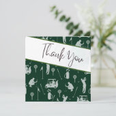 Golfer Heart Merci pour une grande journée (Debout devant)