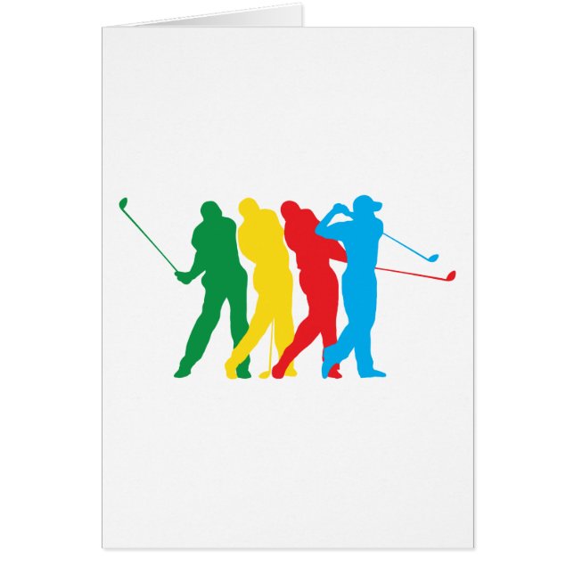 Golfer in Motion (Voorkant)