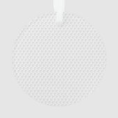 Golfer INITIALS Golf Memorial Orament Ball (dos)