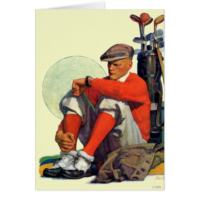 Golfer Kept Waiting (Voorkant)