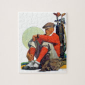 Golfer Kept Waiting Legpuzzel (Verticaal)