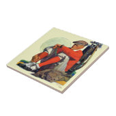 Golfer Kept Waiting Tegeltje (Zijkant)