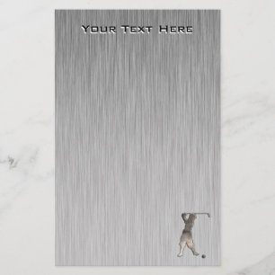  Golfer; Koel Briefpapier