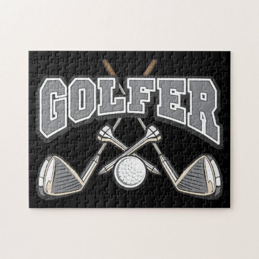 Golfer Legpuzzel (Horizontaal)