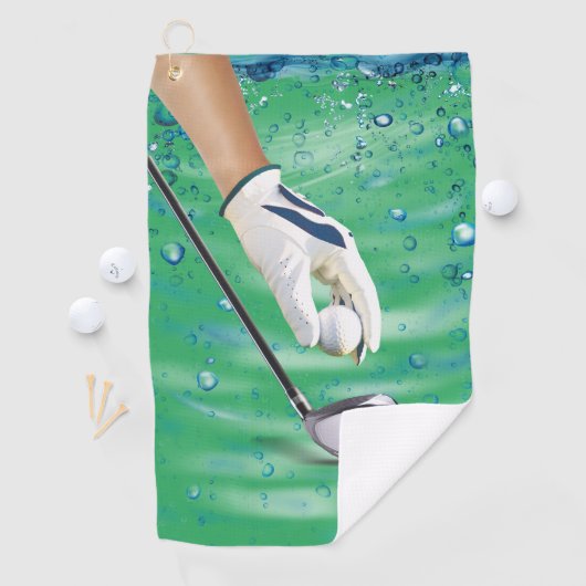 Golfer meilleure serviette de golf (En situation)