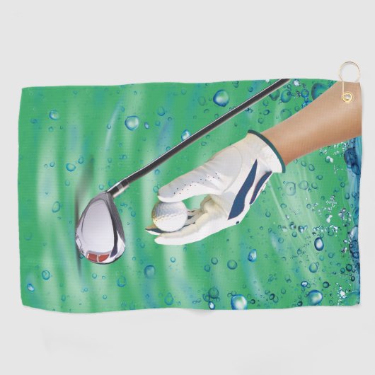 Golfer meilleure serviette de golf (Horizontal)