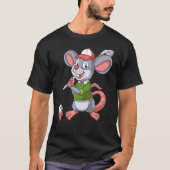 Golfer Mouse T-shirt (Voorkant)