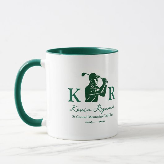 Golfer Mug (Gauche)