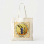 Golfer Opa Tote Bag (Voorkant)