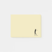 Golfer Post-it® Notes (Voorkant)
