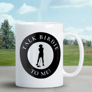 Golfer Praat Birdie Tegen Mij Grappige Humor Schat Koffiemok