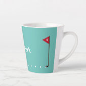 Golfer Putting Coffee Mug (Droite)