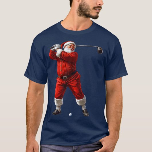 Golfer Sinterklaas T-shirt (Voorkant)