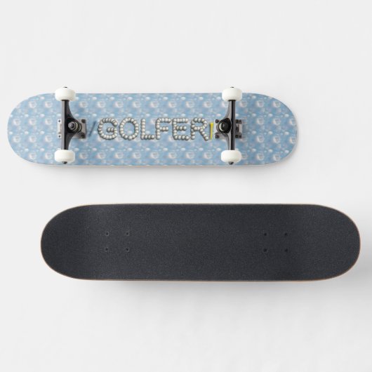 Golfer Skateboard (Horizontaal)