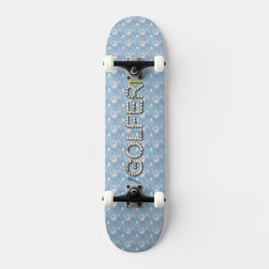 Golfer Skateboard (Voorkant)