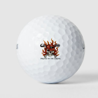 Golfer Skull en Crossbones Golf Balls Golfballen