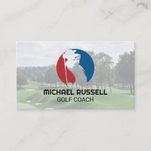 Golfer Sport Baangolf Visitekaartje