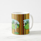 Golfer Stripe Golf Balls Mug (Devant droit)