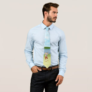  Golfer van de Riverbank Stropdas