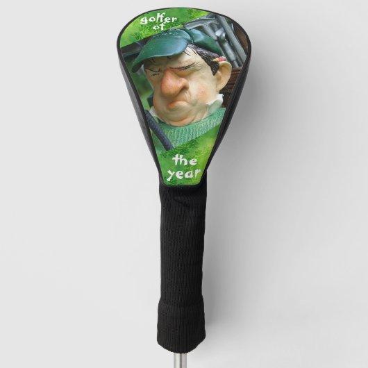 Golfer van het Hoesje van het Jaar van de Bestuurd Golfheadcover (Voorkant)