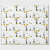 Golfer voor verpakkingspapier cadeaupapier (Vlak)