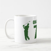 Golfer's 70ste verjaardag koffiemok (Links)