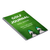 Golfer's Customisé Personal Golf Journal (Côté Droit)