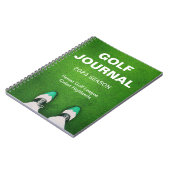 Golfer's Customisé Personal Golf Journal (Côté gauche)