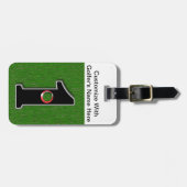 Golfer's droom - Hole in One! Bagagelabel (Voorkant horizontaal)