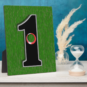 Golfer's droom - Hole in One! Fotoplaat