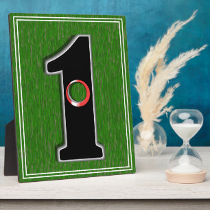 Golfer's droom - Hole in One! Plaque Fotoplaat