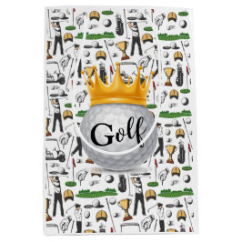 Golfers Gift Bag Medium Cadeauzakje