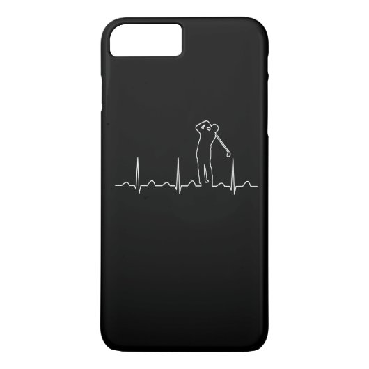 Golfer's hartslag Case-Mate iPhone case (Achterkant)