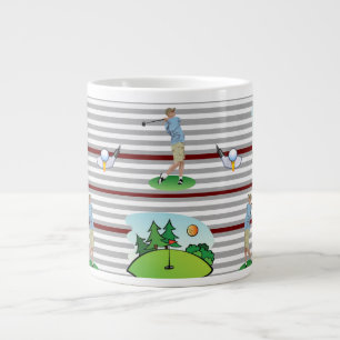 Golfers Mok, Golfen is mijn leven! Extra Grote Beker