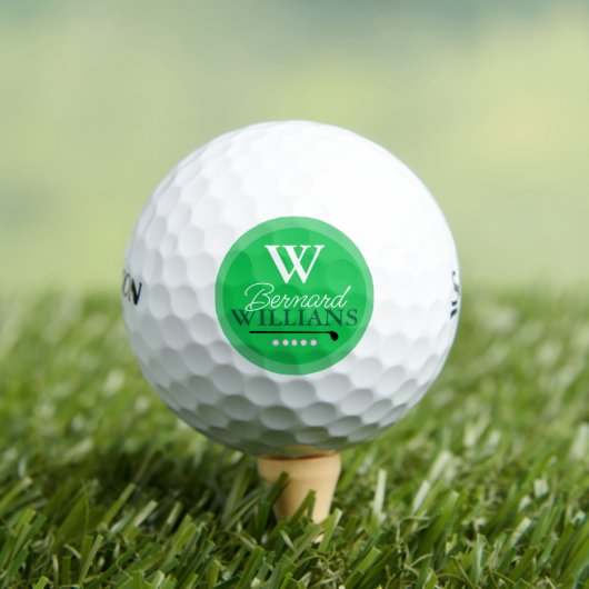Golfer's Monogram Groen Golfballen (Insitu Shirt)